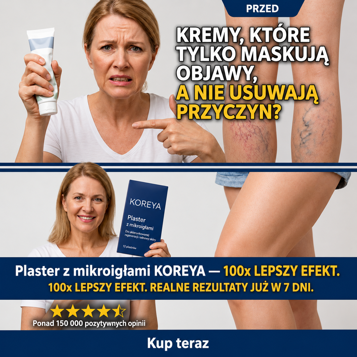 Breakix® VeinTarget Plaster z mikroigłami